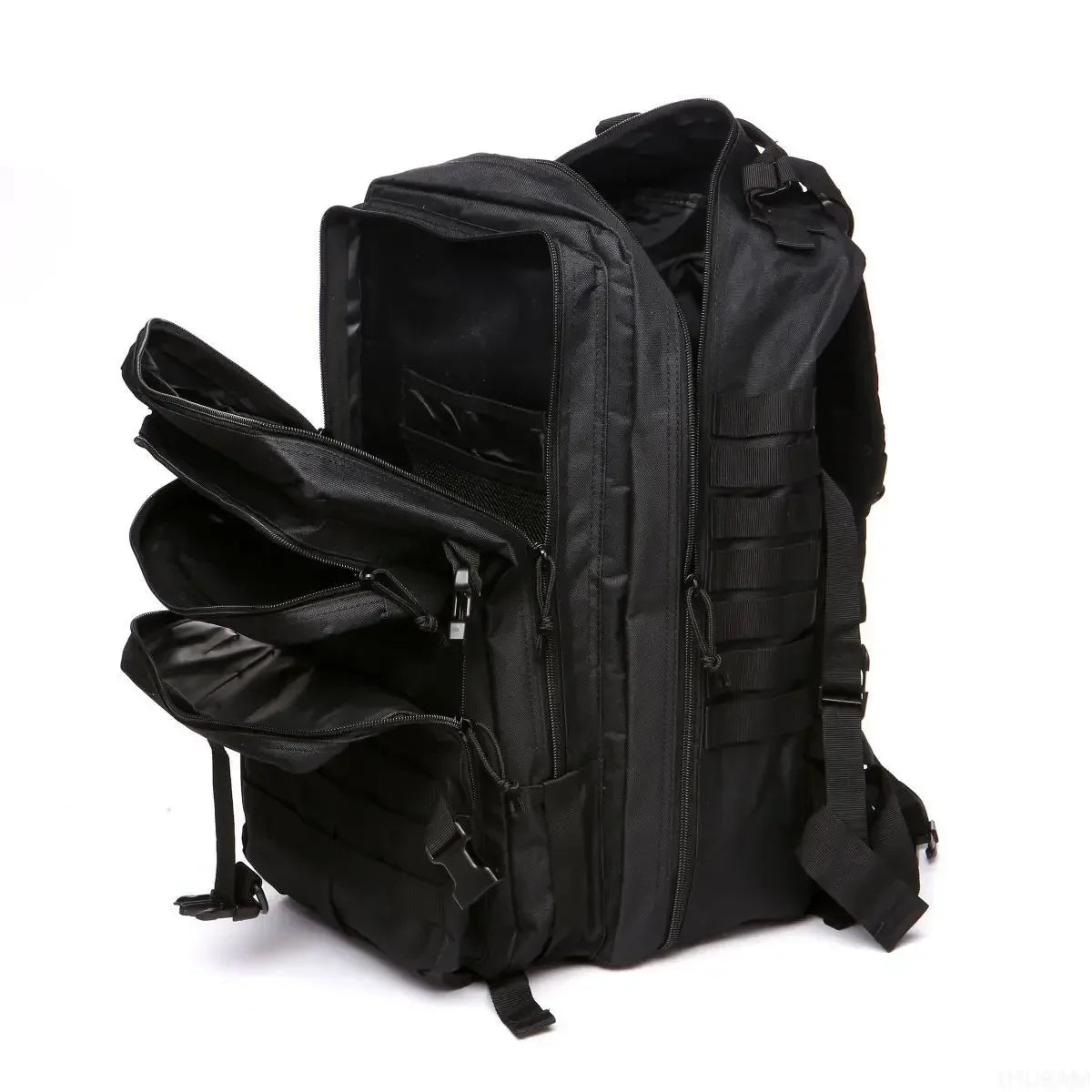 Backpack on a person