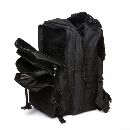 Backpack on a person
