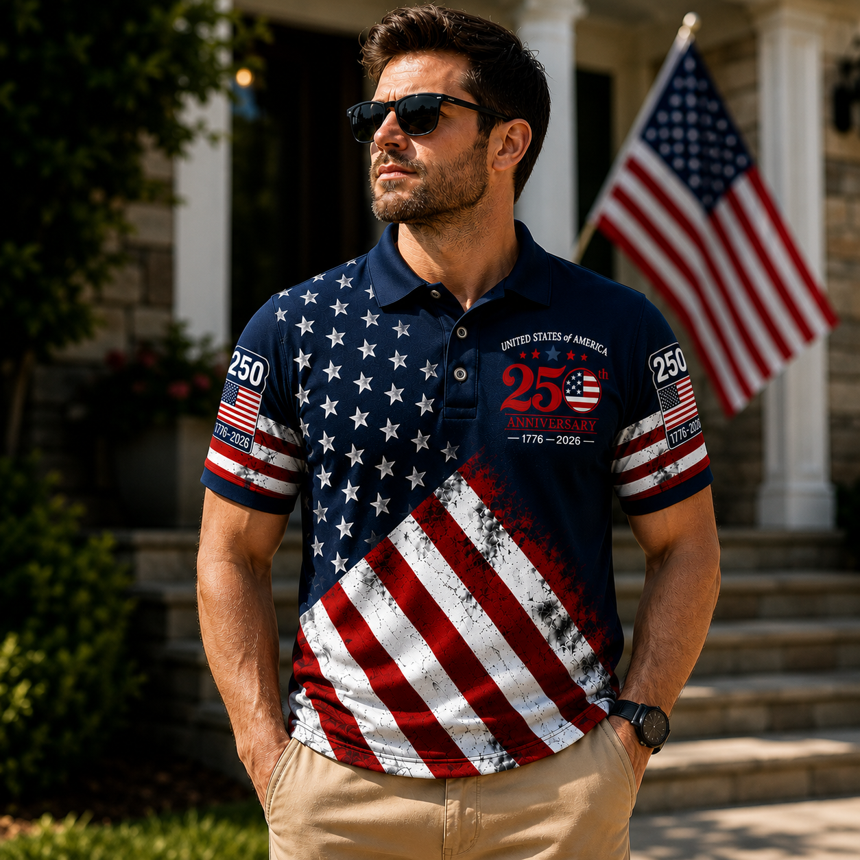 Liberty Heritage Polo – America 250 Edition