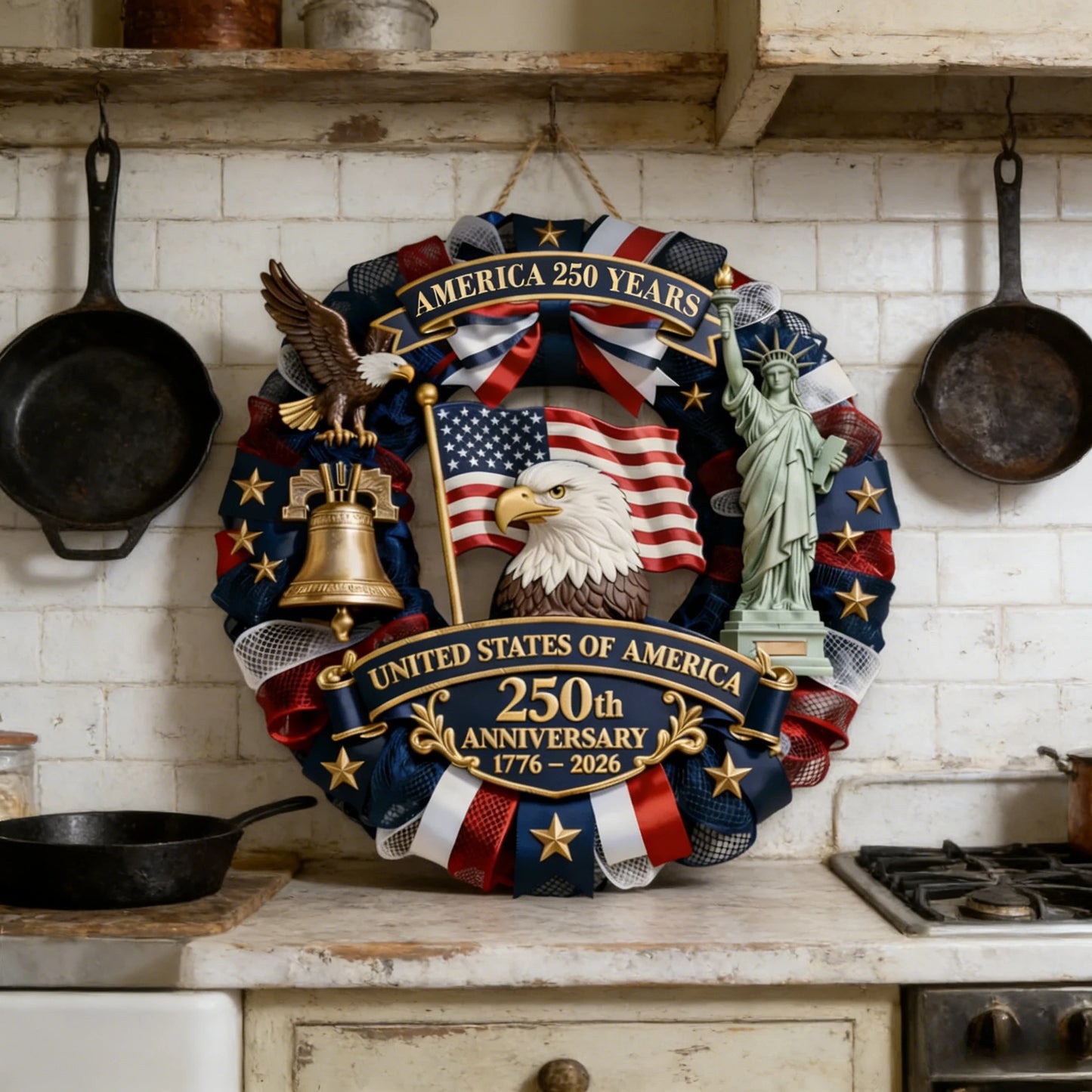 Liberty 250 Ornament – America Anniversary Edition