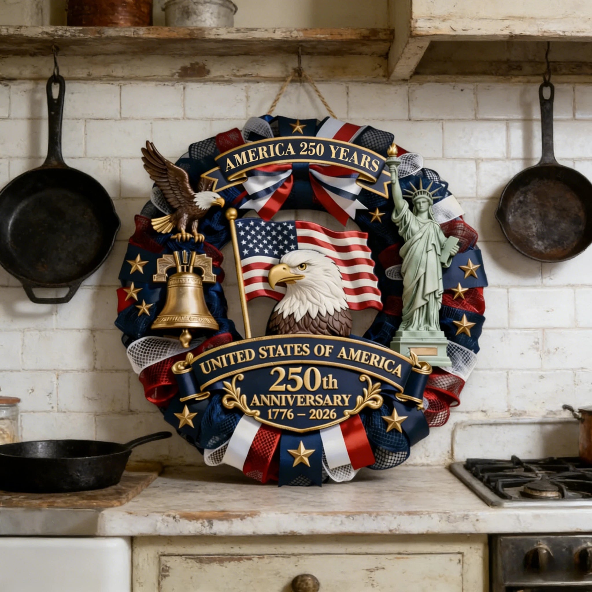 Liberty 250 Ornament – America Anniversary Edition