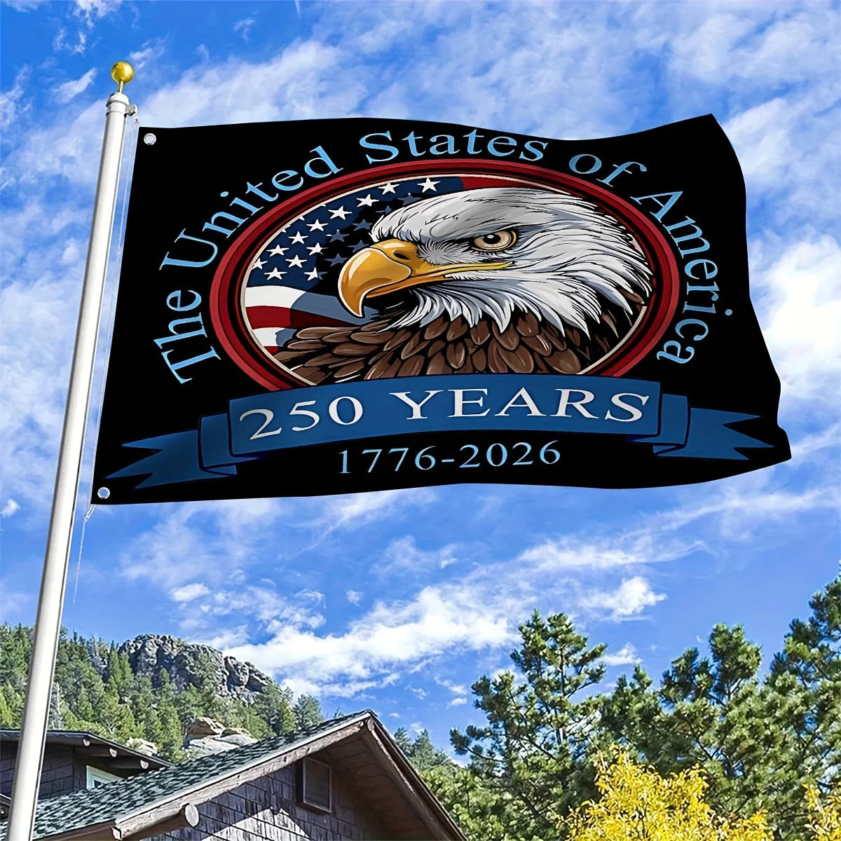 Founders Eagle Flag – America 250th Anniversary Edition
