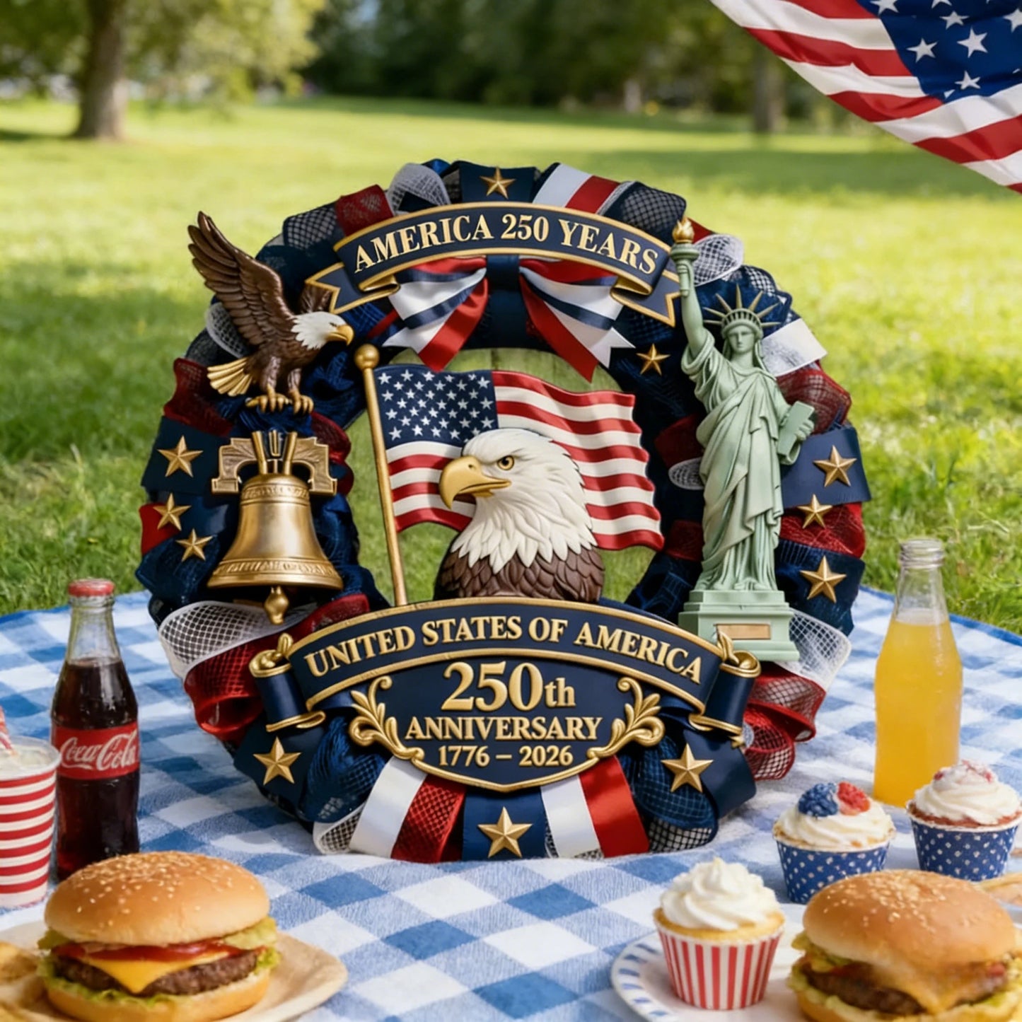 Liberty 250 Ornament – America Anniversary Edition