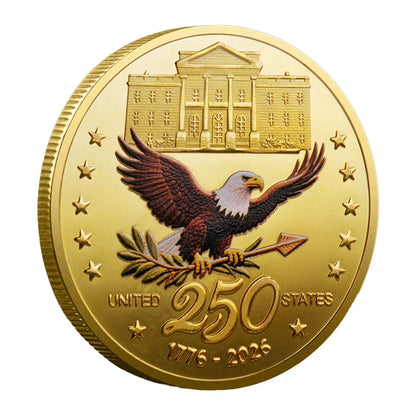 America 250 Commemorative Coin – Gold Edition