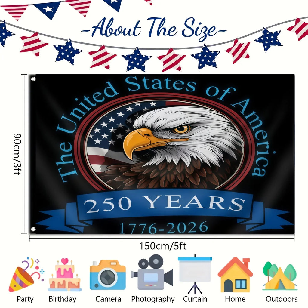 Founders Eagle Flag – America 250th Anniversary Edition
