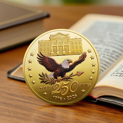 America 250 Commemorative Coin – Gold Edition