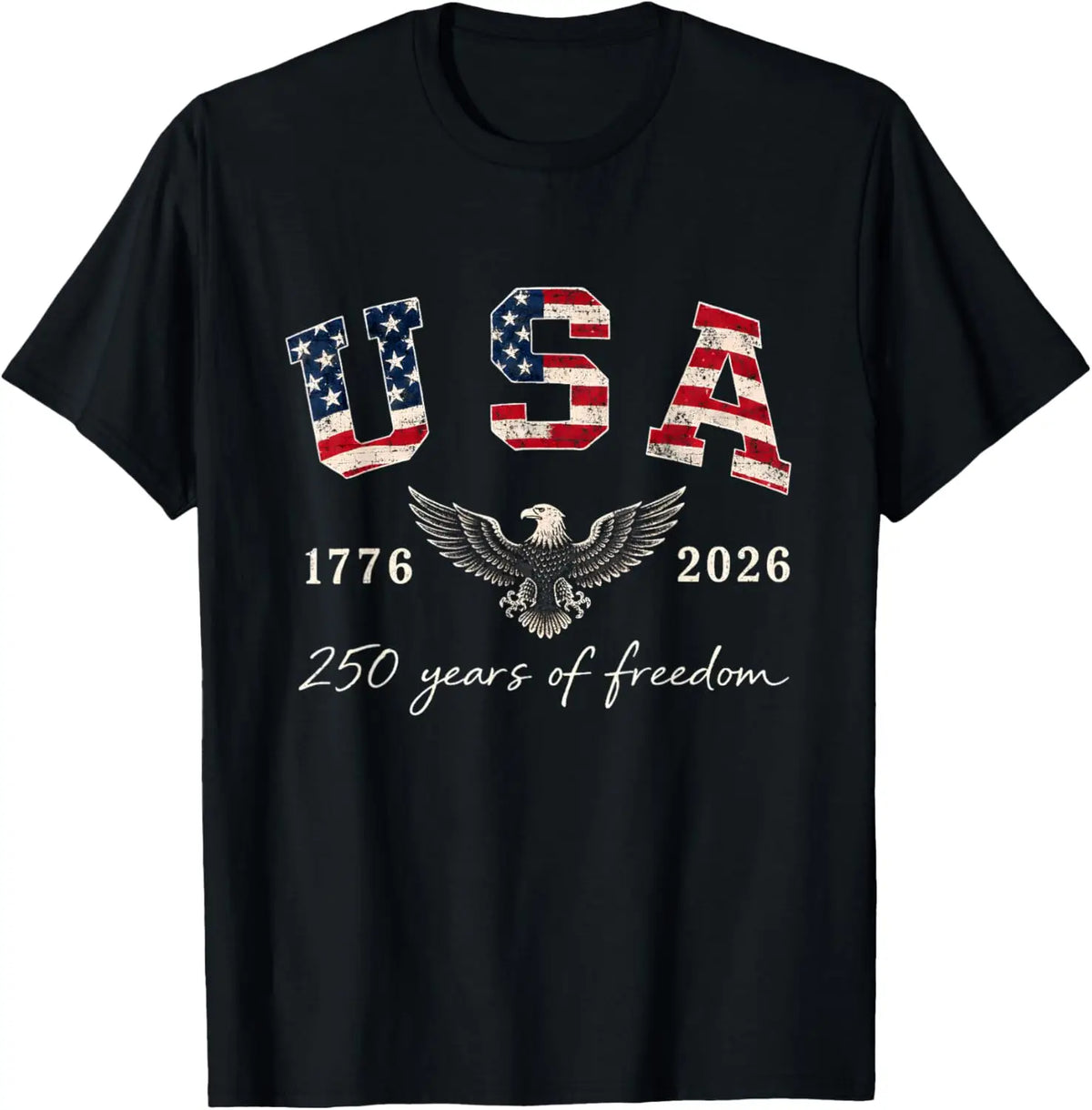 Freedom 250 Flag Tee – America 250 Edition