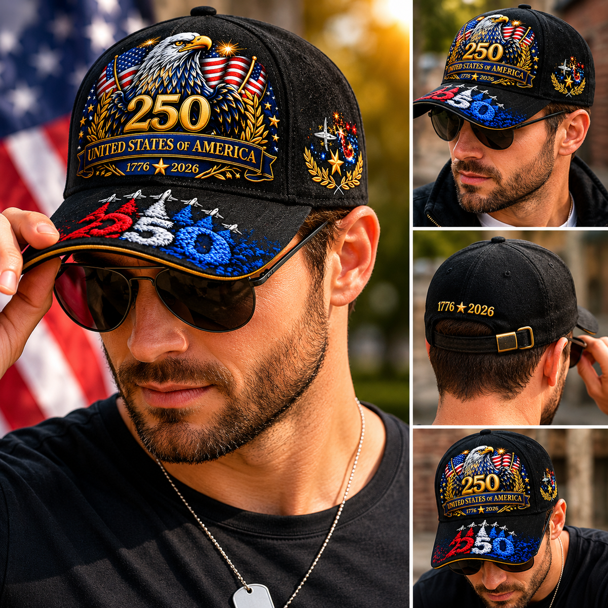 Founders Eagle Cap – America 250 Aviation Edition.